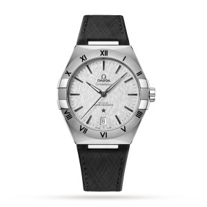 Omega constellation co-axial master chronometer 41mm herenhorloge wit O13112412106001