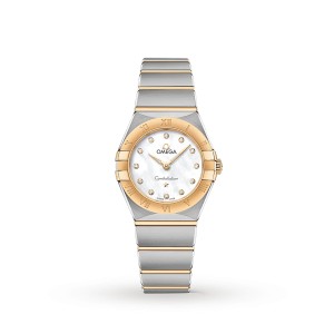 Omega constellation manhattan 25mm dames horloge O13120256055002