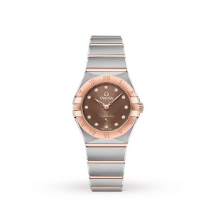 Omega constellation manhattan 25mm dames horloge O13120256063001