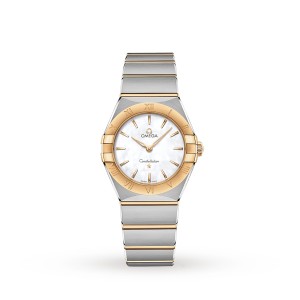 Omega constellation manhattan 28mm dames horloge O13120286005002