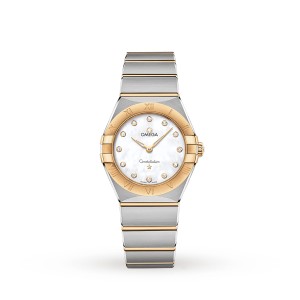 Omega constellation manhattan 28mm dames horloge O13120286055002