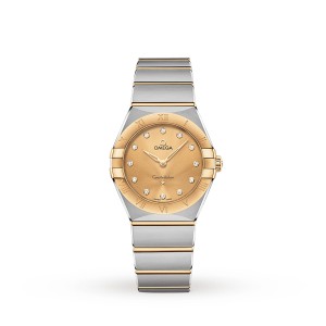 Omega constellation manhattan 28mm dames horloge O13120286058001