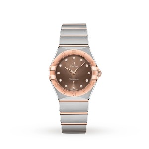 Omega constellation manhattan 28mm dames horloge O13120286063001