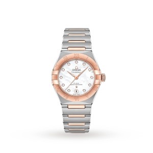 Omega constellation manhattan co-axial 29mm dameshorloge O13120292055001
