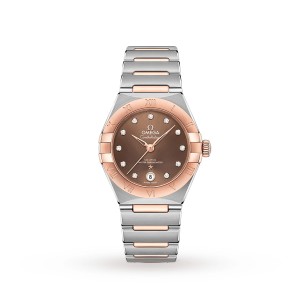 Omega constellation manhattan co-axial 29mm dameshorloge O13120292063001