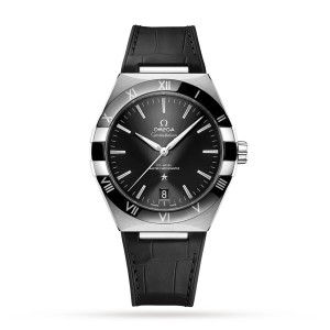 Omega constellation co-axial master chronometer 41mm herenhorloge zwart O13133412101001